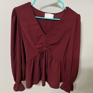 NWOT ASOS Red blouse